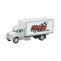 1:43 Scale Die Cast Replica Freightliner M2 White Box Truck